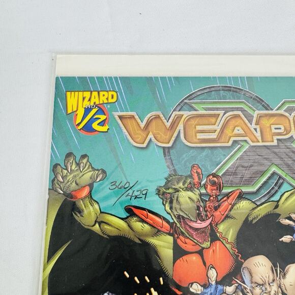 Weapon X Wizard 1/2 issue Dynamic Forces Signed Frank Tieri & Numbered COA 2002 - Picture 5 of 9